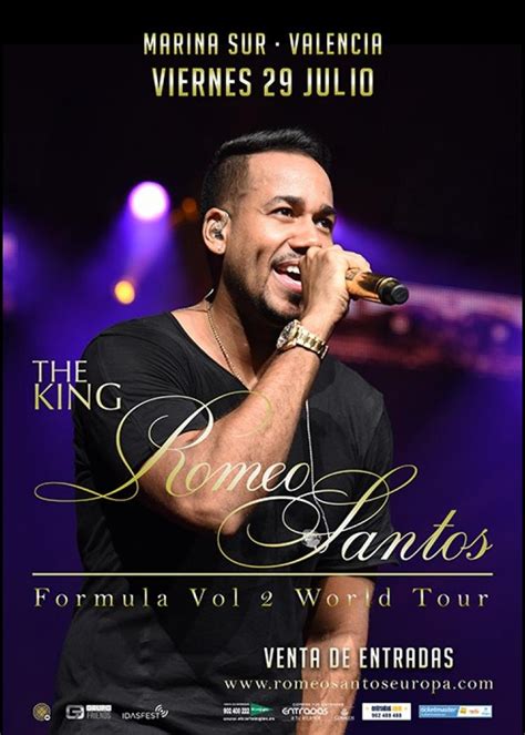 romeo santos en valencia|Entradas para Romeo Santos en Valencia